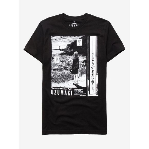 Hot Topic Other - Junji Ito Uzumaki Title Page T-Shirt (XS)